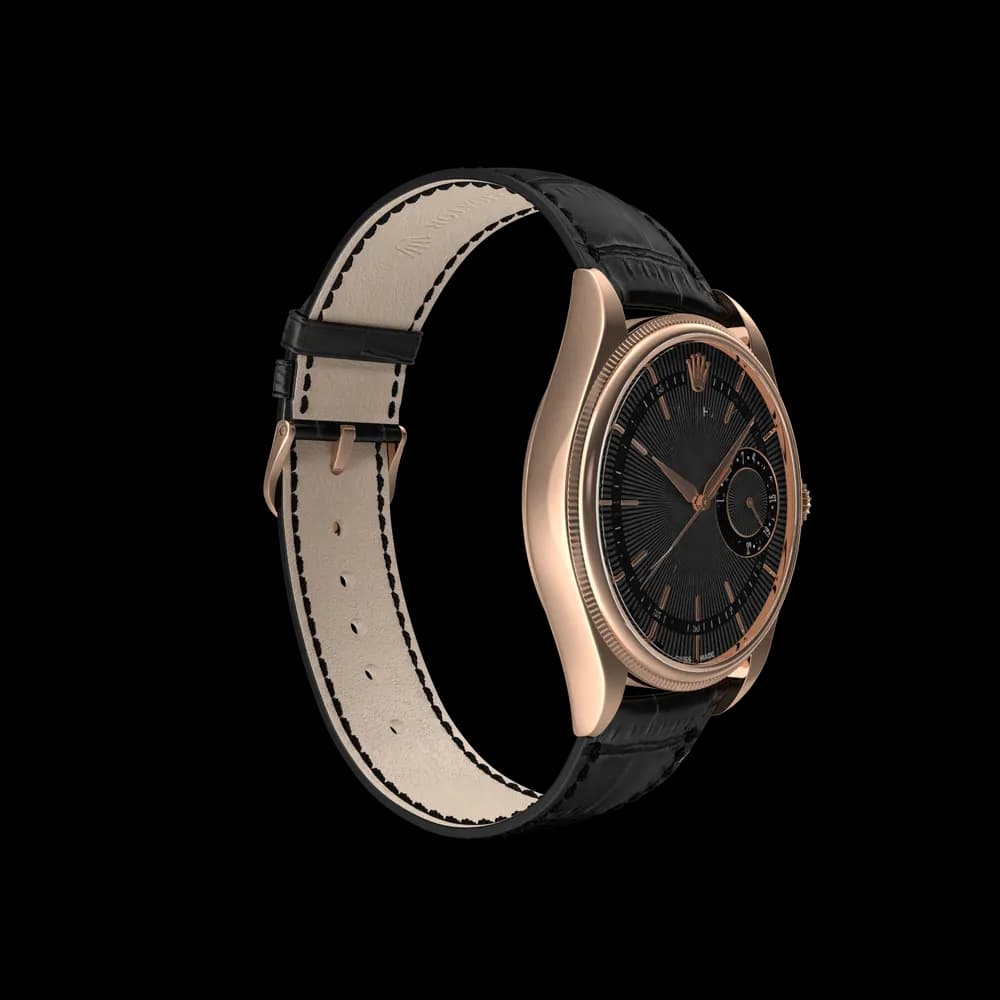 Rolex Cellini Date Black Dial