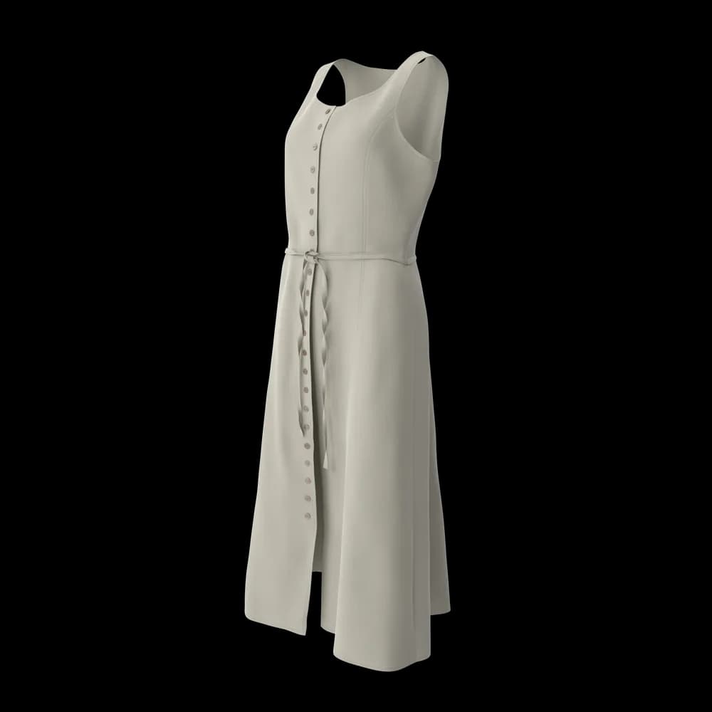Gray Dress