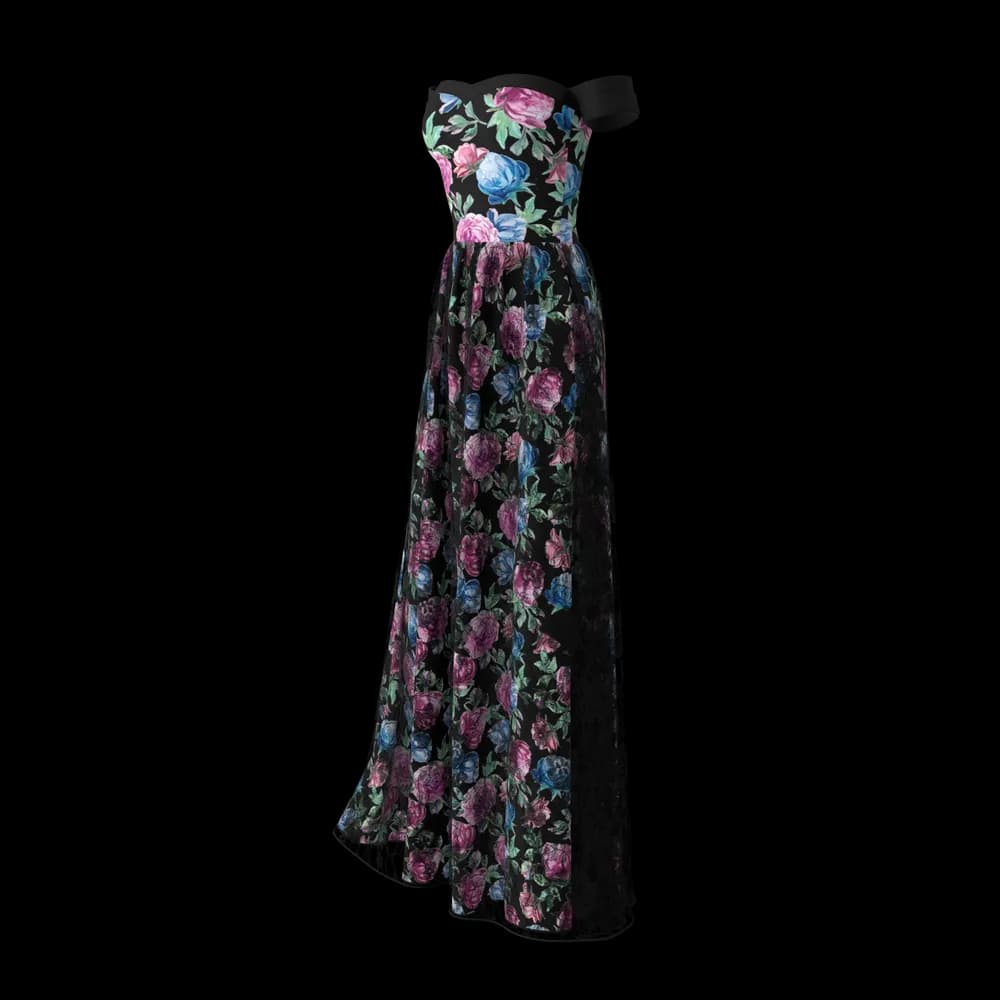 Black Women's Gown