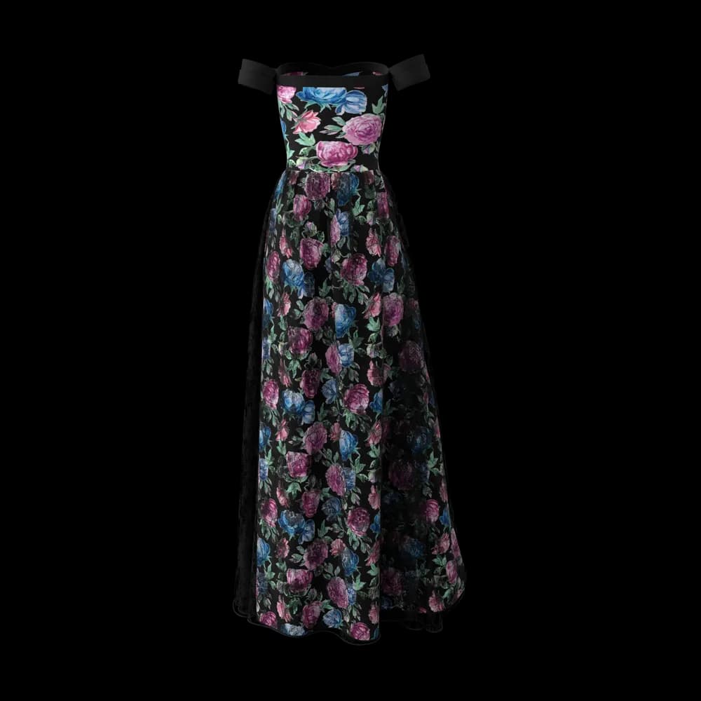 Black Women's Gown