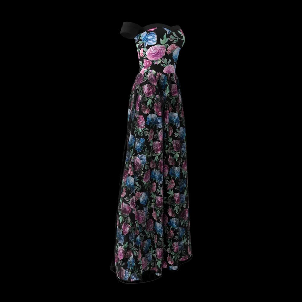 Black Women's Gown